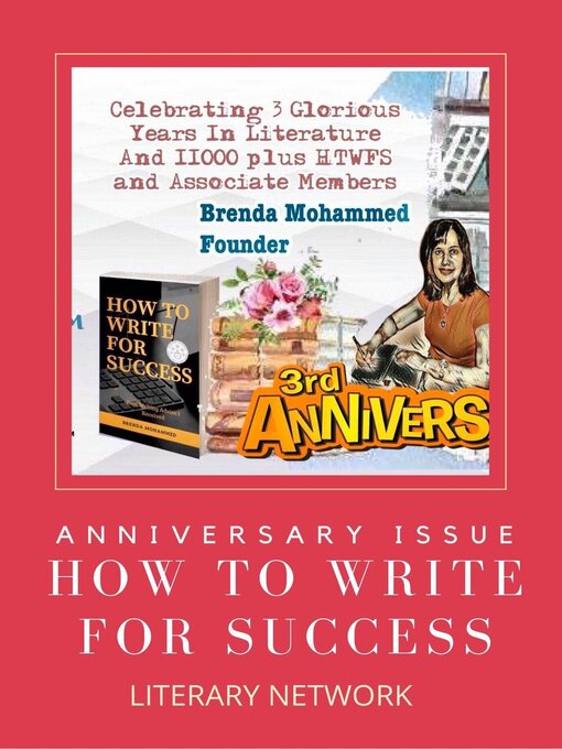 Title details for Anniversary Magazine of How to Write for Success by Brenda Mohammed - Available